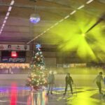 Ice skating with the family
