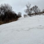 Some snow
